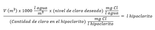 Formula Volumen Agua | CÓmo Saber Que Cantidad De Cloro Necesita Una Piscina | Consejos